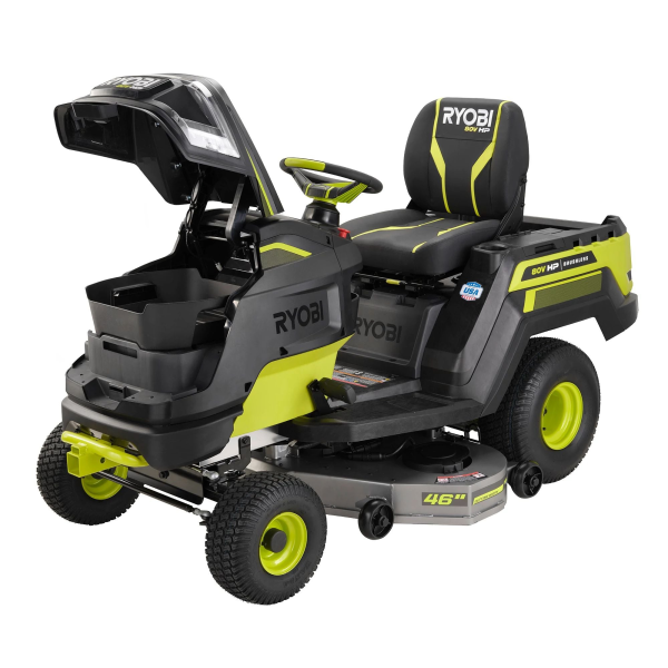 RYOBI 80V HP Brushless 42" Battery Riding Tractor | 3x10Ah Kit - RYRM8060