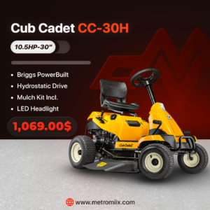 Cub Cadet CC30H Cub Cadet CC-30H 10.5HP Briggs | 30" Rear Engine Mower w/ Mulch Kit