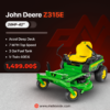 John Deere Z315E 20HP | 42" Accel Deep Deck ZTrak Mower