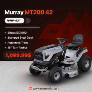 Murray MT200 42 Murray MT200 42 19HP Briggs & Stratton | 42" Stamped Steel Deck