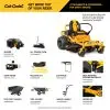 Cub Cadet Ultima ZT1 50 23HP Kawasaki | 50" AeroForce Deck